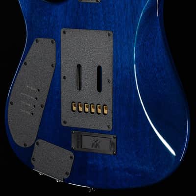 Ernie Ball Music Man JP15 Piezo Ultramarine Flame (249) image 2