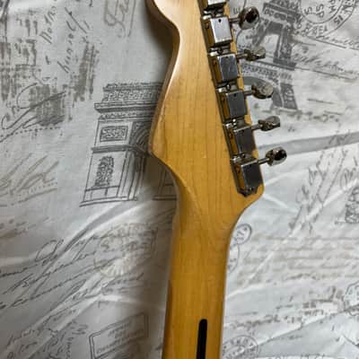 1989-1992 Squier II Standard Stratocaster Aged & Relic’d To Look Like A 50’s Custom Shop Factory Wired Tex/Mex Pickups CTS Pots Fender Case image 6