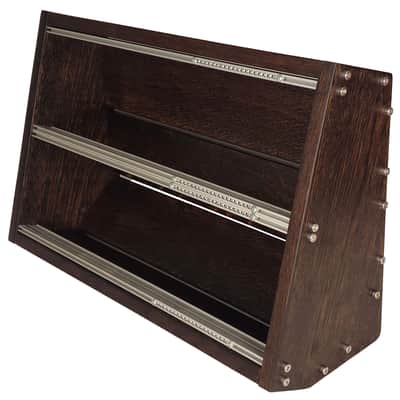 6U / 84hp Eurorack case EVA • Rails + M3 nuts / Dark Oak / Unpowered image 8