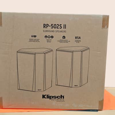 Klipsch RP-502S II Surround Speakers Ebony (1 pair) image 4