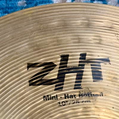 ULTRA RARE 10” Zildjian ZXT MINI HIHATS 452g 460g image 4