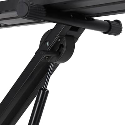 Rockville RKS-AIR Hydraulic Air Powered Keyboard Stand with DJ Table Shelf image 16