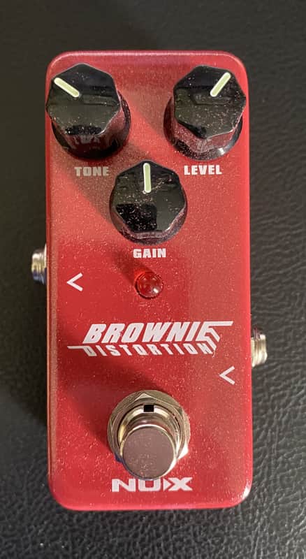 NuX NDS-2 Brownie Distortion 2010s - Red image 1