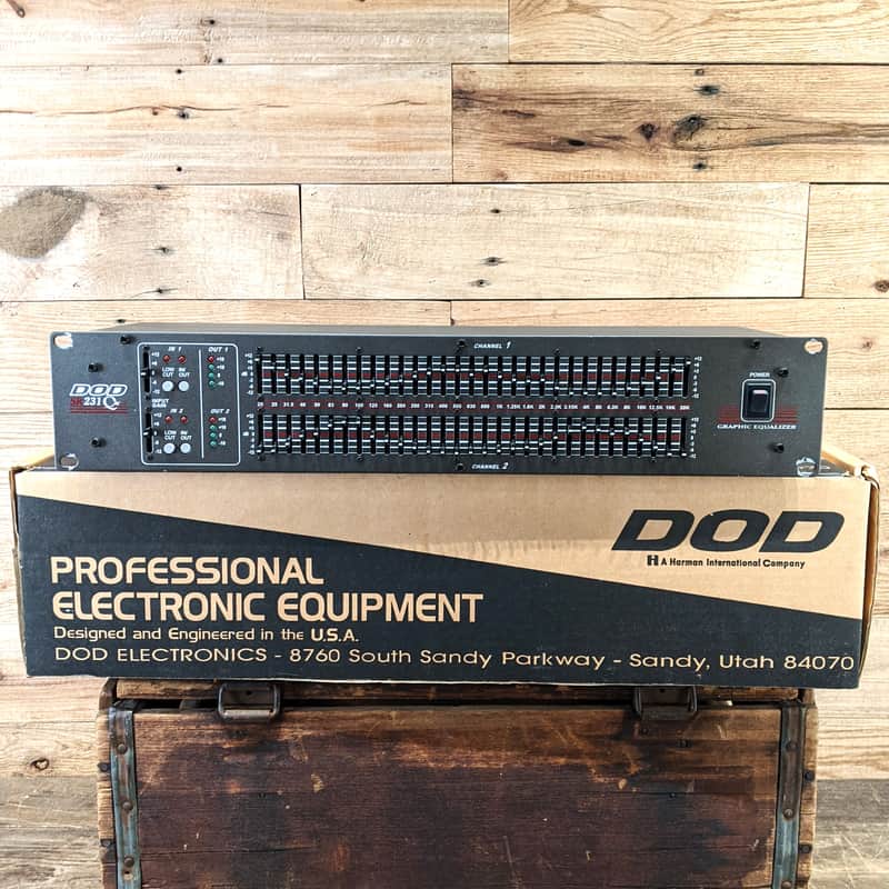 DOD SR231QX 2-Channel 31 Band Equalizer image 1