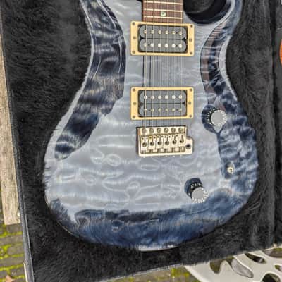 PRS Custom 24 1987 - Whale Blue - 10 top - Moons image 6