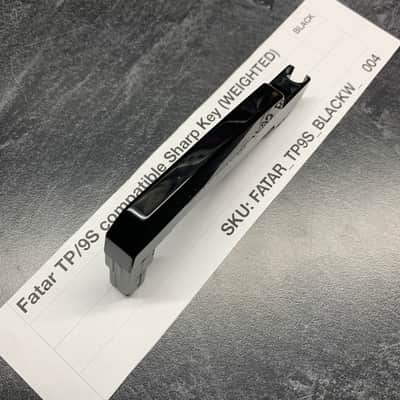 Fatar Replacement Weighted SHARP/BLACK Key (TP/9S Keybeds) for Pro-2, Prophet-08, Prophet-12, Mopho Keyboard, Mopho SE, Mopho X4, E-Mu XK-6/MK-6/PK6, Ensoniq Halo