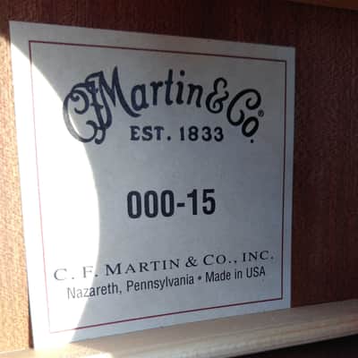 Martin 000-15 (2007) Natural - Mint Condition image 4