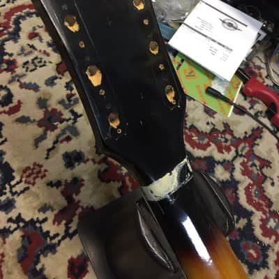 Kay Truetone Speed Demon Vintage Electric Guitar Neck image 2