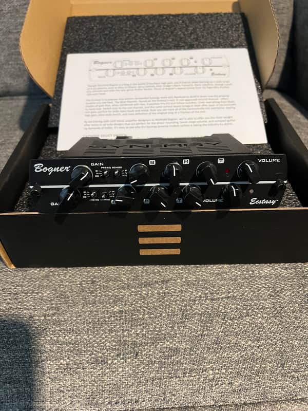 Synergy Bogner Ecstasy Preamp Module 2020 - Black imagen 1