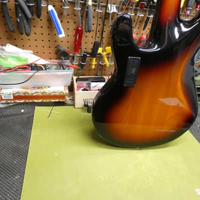 Ernie Ball Music Man Stingray Neck Through 2015 - Vintage Sunburst image 9