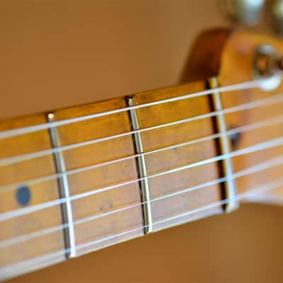 American Fender Telecaster 2019 Custom Heavy Relic Nitro Blue Sparkle image 10