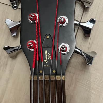 Warwick Corvette German 6 string Pro Series Bartolini Bass 2010s - Natural Satin Bubinga image 5