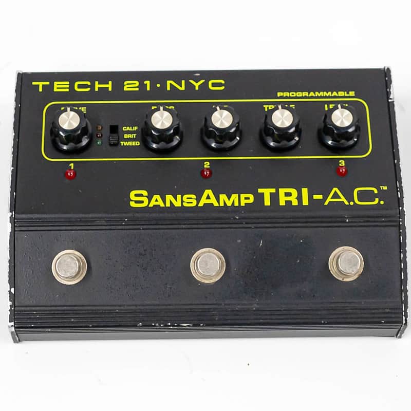 ギター TECH21 SansAmp TRI-A.C. Tech 21 SansAmp Tri-AC | Reverb Canada