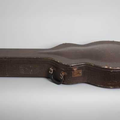 Stromberg  Deluxe Cutaway Arch Top Acoustic Guitar (1954), ser. #635, original brown hard shell case. image 11
