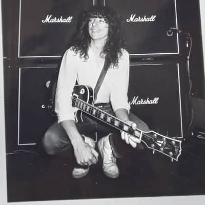 1972 Gibson Les Paul Custom Faded Orange - Artist Owned by Dennis Stratton Former Iron Maiden image 12
