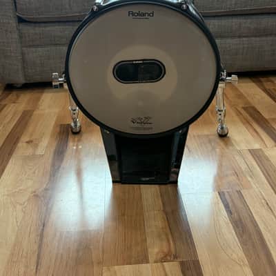 Roland KD-140 V-Kick 14" Bass Drum Trigger Pad - Black Chrome image 3