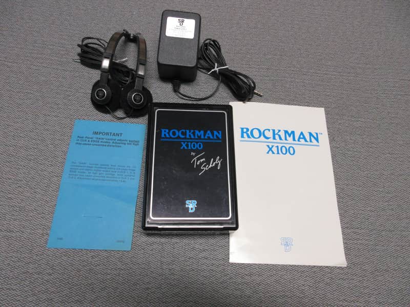 Tom Scholz SR&D  Rockman X100 With Original Headphones-Manual-Power Supply image 1