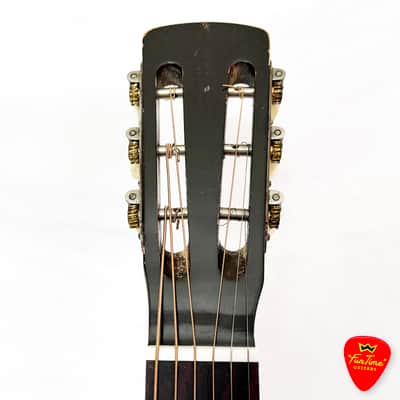 1960s Lignatone Parlor Guitar Vintage Brownburst Acoustic – Made in Czechoslovakia – “Bo” image 7