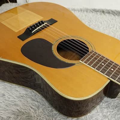 Rare 1980's Morris B-40 12 strings Acoustic Guitar Andes Rosewood Made in Japan image 2