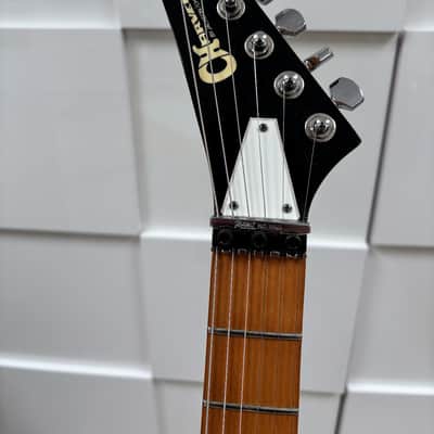Charvel Jackson The Spectrum / Model 8 with Maple Fretboard 1986 - 1989 - Black w/HSC image 4
