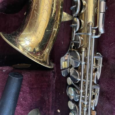Conn-Star Alto saxophone with case and mouthpiece. Made in USA image 3