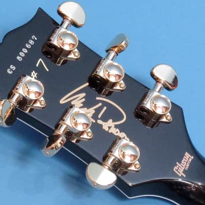 Gibson Custom Shop Mick Ronson Les Paul '68 Custom Raw Natural Top image 5