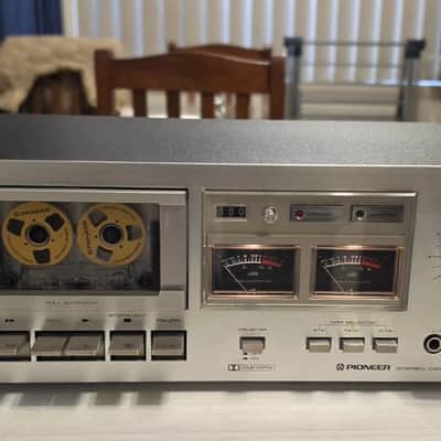 VINTAGE PIONEER CT CASSETTE TAPE DECK/PLAYER/RECORDER/MADE IN JAPAN/1970,s image 5