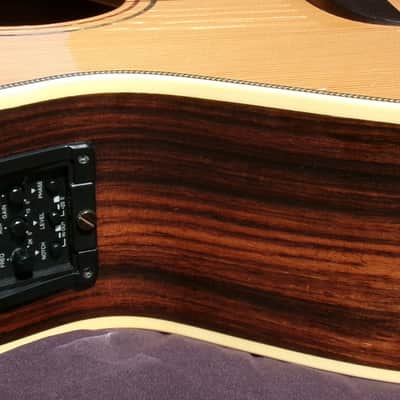 2009 Yairi WY-1 Bob Weir Model, Electric Acoustic Guitar with cutaway professional grade Natural+K Yairi Had Case plus more extras image 14