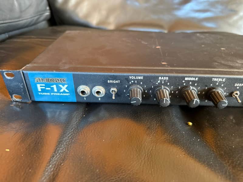 Alembic F-1X Tube Preamp Bi-Amp ca 1998 - schwarz image 1