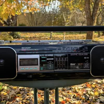 SHARP QT-Y14 Rare Vintage Cassette Deck Boombox Japan image 21