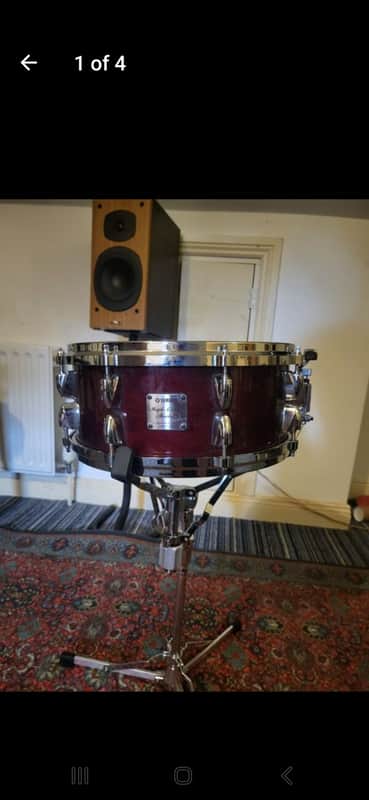 Yamaha Maple Custom Absolute Nouveau 5.5x13" Snare Drum image 1