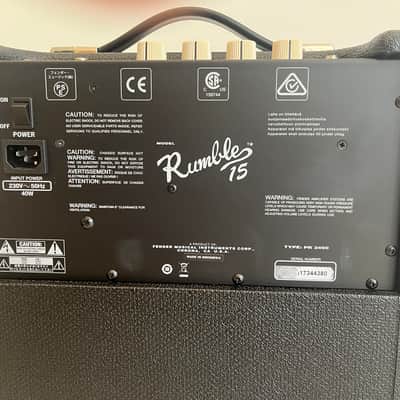 Fender Rumble 15W 2021 - Black image 7
