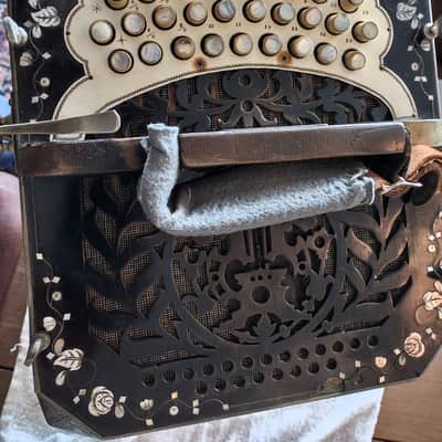 Vintage Carl Essbach (CEA) Chemnitzer Concertina - Made in Germany image 18