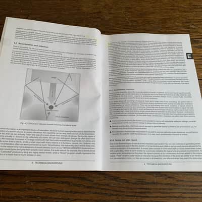BEHRINGER DSP1000P VIRTUALIZER PRO MANUAL/ TECHNICAL BOOKLET-  MAKE OFFER! image 2