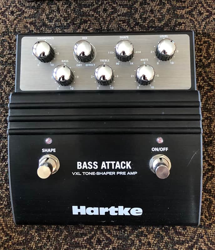 Hartke VXL Bass Attack Pedal Preamp | Reverb