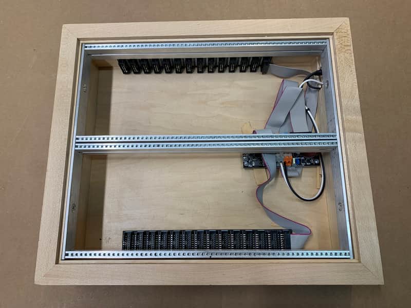DIY Eurorack Case 60hp 6u 2021 - Maple image 1