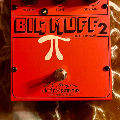 Electro-Harmonix / JHS Big Muff 2 Dual Op-Amp Fuzz 2025 - Red image 1