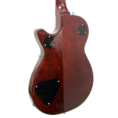 Gretsch G5220 BT BroadTron Jet in Dark Cherry Metallic w/ Case image 6