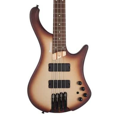 Used Ibanez EHB600CCM Ergonomic Headless Bass - Charred Champagne Burst Matte image 1