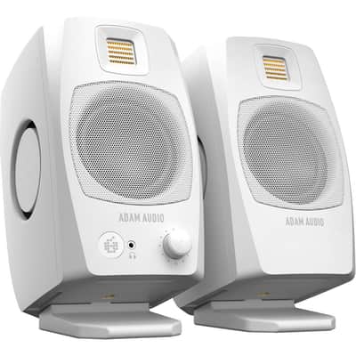 Adam Audio D3V Desktop Monitors (White) image 2