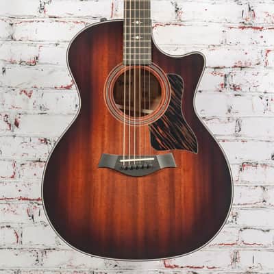Taylor - (2025) 324ce - Acoustic-Electric Guitar - Mahogany/Mahogany - Shaded Edge Burst Top - w/ Hardshell Case - x5017 CLEARANCE image 1