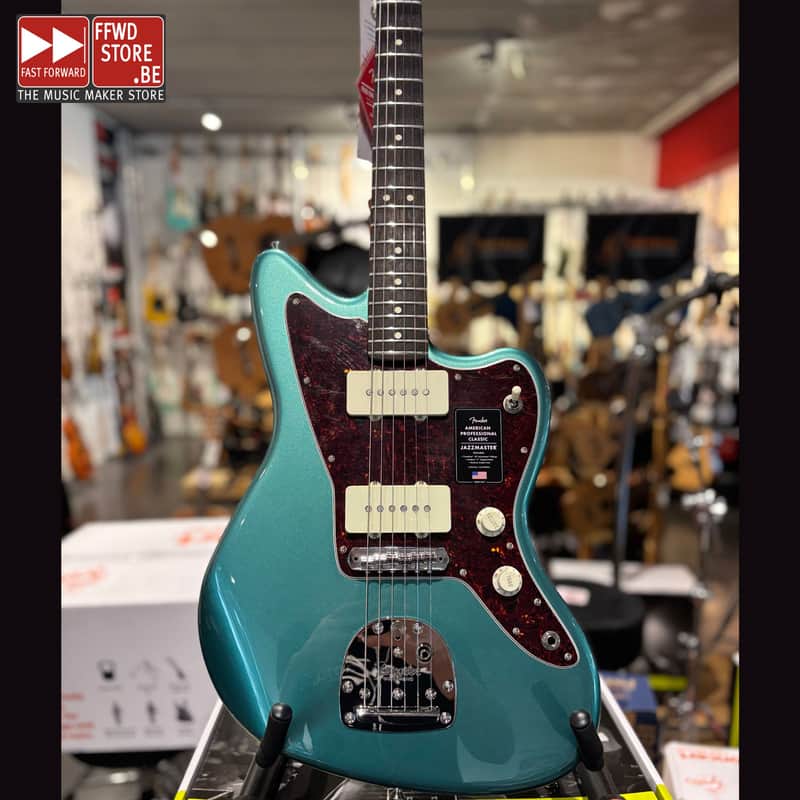 Fender American Professional Classic Jazzmaster 2025 - Present - Faded Sherwood Green Metallic