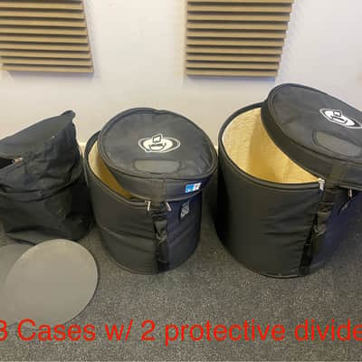Yamaha Rick Marotta Hip Gig 5 Piece Nesting Drum Kit 2010s - Cherry Red image 17