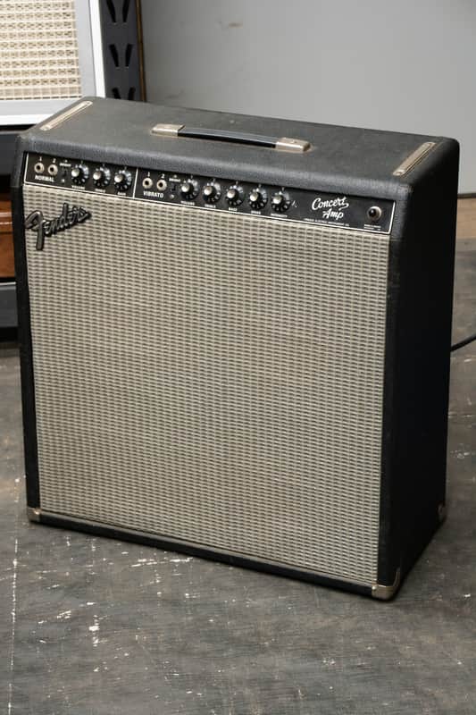 Fender Concert Amp 1964 | Pre-CBS, Gold Speakers | Excellent Condition, New Caps & Tremolo image 1