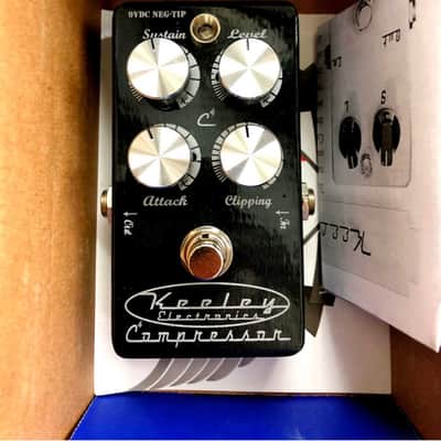 NEW Keeley Electronics C4 Compressor Black Face image 1