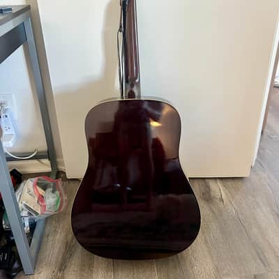 Carlo Robelli Acoustic-Electric Guitar (Sunburst) with Gig Bag image 3
