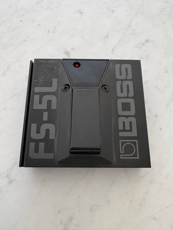 Boss FS-5L Latching Footswitch 1986 - Present - Black image 1