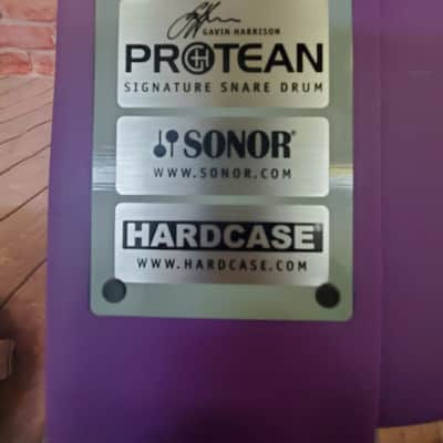 Sonor Gavin Harrison 12x5 Protean Black Lacquer Premium Snare Drum | World Ship | Authorized Dealer image 13