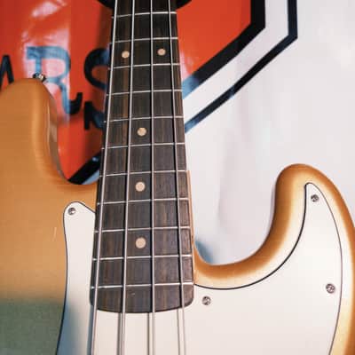 Karge Guitars P bass 2025 - Aged Fire mist gold image 8
