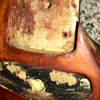 Kramer American pacer custom guitar Body made in japan 1980's Stripped and stained image 5